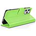 Custodia A Portafoglio Per Iphone 12 Pro Max Con Supporto E Linguetta Magnetica, Verde - Foto miniatura 4
