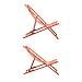 Set Di 2 Sedie Cyprus - Struttura In Terracotta Textilene /terracotta - Foto miniatura 9