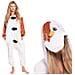 Pigiama Da Donna Tuta Kigurumi Costume Onesie Pupazzo Di Neve Olaf 165-175 Cm L - Foto miniatura 1