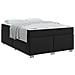 Struttura del letto Nero 140 x 200 cm Pelle sintetica - Foto miniatura 4