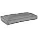 Cuscino per Pallet da Sedere/Schienale Grigio 120x60x12 cm Tessuto Oxford - Foto miniatura 2