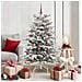 Albero di Natale Artificiale con Rami Pieghevoli Bianco 150 cm - Foto miniatura 2