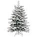Albero di Natale Artificiale con Rami Pieghevoli Bianco 150 cm - Foto miniatura 5