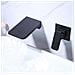 Rubinetto per lavabo da bagno, Blackswan, tipo M207, modello a cascata nero opaco, misura 18 cm - Foto miniatura 3