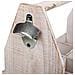Portabottiglie In Legno Marrone 37x19x33h - Foto miniatura 4