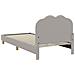 Struttura letto bambini con testata Grigio chiaro 90 x 200 cm - Foto miniatura 6