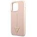 Guess Guhcp13lsltgp Custodia Per Iphone 13 Pro / 13 6,1 Rosa /rosa In Silicone A Forma Di Triangolo - Foto miniatura 1