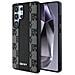Custodia Nera In Pelle Con Motivo Per Samsung Galaxy S25 Ultra - Foto miniatura 1