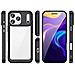 Custodia Nera Trasparente Per Iphone 17 Pro Max, Protezione Outer Space - Foto miniatura 5