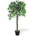 Albero Ficus Artificiale Con Vaso 110 Cm - Foto miniatura 1