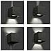 Faro 70637 - Olan Led Lampada Da Parete Grigio Scuro - Foto miniatura 1