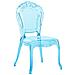 Set Di 2 Sedie Da Pranzo In Plastica Azzurra Trasparente Vermont - Foto miniatura 32