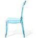 Set Di 2 Sedie Da Pranzo In Plastica Azzurra Trasparente Vermont - Foto miniatura 24