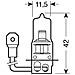 da H3 12v 55w Night Breaker Unlimited Pk22s S - Foto miniatura 5