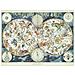 Puzzle da 1500 Pezzi - Mappa del Mondo di Animali Fantastici 16003 - Foto miniatura 2