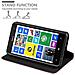 Custodia Compatibile Con Nokia Lumia 625 In Marrone Cappuccino - Coperchio Protettiva Con Chiusura Magnetica, Funzione Stand E Tasca Per Le Carte - Foto miniatura 7