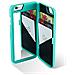 Custodia Compatibile Con Apple Iphone 6 Plus / Iphone 6s Plus In Turchese - Hard Case Coperchio Protettivo Con Specchio E Slot Per Carte - Foto miniatura 6
