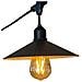 Ghirlanda Decorativa Vintage - 10 Lampadine Con Paralume A Filamento Su Settore 7m - Foto miniatura 1