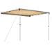 Tendalino per Camper e Roulotte 3x2,5x2,15 m Beige - Foto miniatura 2