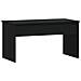 Tavolino Da Salotto Nero 102x50,5x52,5 Cm In Legno Multistrato - Foto miniatura 2