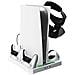 Supporto E Stazione Di Ricarica Compatibile Con Ps5 E Ps Vr2, Supporto Ventola 3-in-1 Con Caricatore Controller Adatto Per Playstation 5 / Psvr2 Con Supporto Cuffie Ps Vr2 - Foto miniatura 4