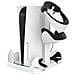 Supporto E Stazione Di Ricarica Compatibile Con Ps5 E Ps Vr2, Supporto Ventola 3-in-1 Con Caricatore Controller Adatto Per Playstation 5 / Psvr2 Con Supporto Cuffie Ps Vr2 - Foto miniatura 5