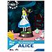 Disney - Mini Diorama-001 - Serie Alice Nel Paese Delle Meraviglie - Alice - 10cm - Foto miniatura 4