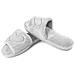 Ciabatte Pantofole Invernali In Morbida Ecopelliccia Modello Lovely Con Cuori 37-38 Grigio - Foto miniatura 1