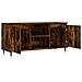 Mobile Porta Tv Rovere Fumo 104x35x50 Cm In Legno Multistrato - Foto miniatura 6