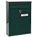 Zaguán E5753 Cassetta Postale Individuale In Acciaio, Cassetta Postale Da Esterno O Raccogliposta, Dimensione S (din A5), Verde - Foto miniatura 1