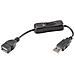 Rf-3322982 Cavo Usb 0,25 M Usb 2.0 Usb A Nero - Foto miniatura 1