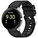 Cinturino Sostitutivo Per Cinturino In Silicone Compatibile Per Google Pixel Watch 1/2 Black - Foto miniatura 7