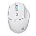 Tastiera e Mouse USB + RF Wireless + Bluetooth 529053  per Gaming Colore Bianco - Foto miniatura 2