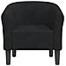 Poltrona Cabriolet Nera In Velluto - Foto miniatura 3
