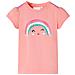 Maglietta da Bambina Corallo Chiaro 140 - Foto miniatura 1