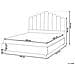 Letto Velluto Vincennes 140 X 200 Cm Tortora - Foto miniatura 8