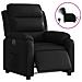 Poltrona Reclinabile Elettrica Nera In Similpelle - Foto miniatura 1