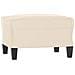 Set Divani 3 pz con Cuscini Beige in Tessuto Microfibra - Foto miniatura 5