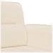 Set Divani 3 pz con Cuscini Beige in Tessuto Microfibra - Foto miniatura 7