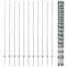 Posto per Recinto  22 pz U-Channel 160 cm Acciaio Galvanizzato, Recinto per Campi  1,6x25 m Acciaio Galvanizzato - Foto miniatura 5