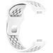Cinturino Di Ricambio In Silicone Traforato Compatibile Con Huawei Watch Fit 4, Fit 4 Pro E Fit 3 White - Foto miniatura 1