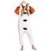 Pigiama Da Donna Tuta Kigurumi Costume Onesie Pupazzo Di Neve Olaf 175-185 Cm Xl - Foto miniatura 4