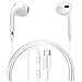 Cuffie Cablate Per Galaxy S25 Fe Usb-c Con Microfono Integrato, Bianco - Foto miniatura 1
