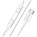 Cuffie Cablate Per Galaxy S25 Fe Usb-c Con Microfono Integrato, Bianco - Foto miniatura 5