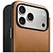 Custodia A Portafoglio Per Iphone 17 Pro Max Magsafe In Pelle Serie Moderna, Marrone Chiaro - Foto miniatura 3