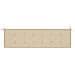 Panca Da Giardino Con Cuscino Beige 175 Cm In Legno Di Teak - Foto miniatura 6