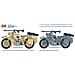 7403 Military motorcycle model Kit di montaggio 1:9 - Foto miniatura 4