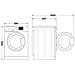 Ariston Lavatrice a libera installazione NF827WK IT - Foto miniatura 3