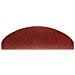 Tappetini per scale autoadesivi 30 pz 65x21x4 cm Bordeaux Rosso Semicircolari Grandi - Foto miniatura 4