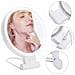 Specchio Per Trucco Led - Specchio Da Tavolo A Doppia Faccia Con Ingrandimento 5x - Foto miniatura 1
